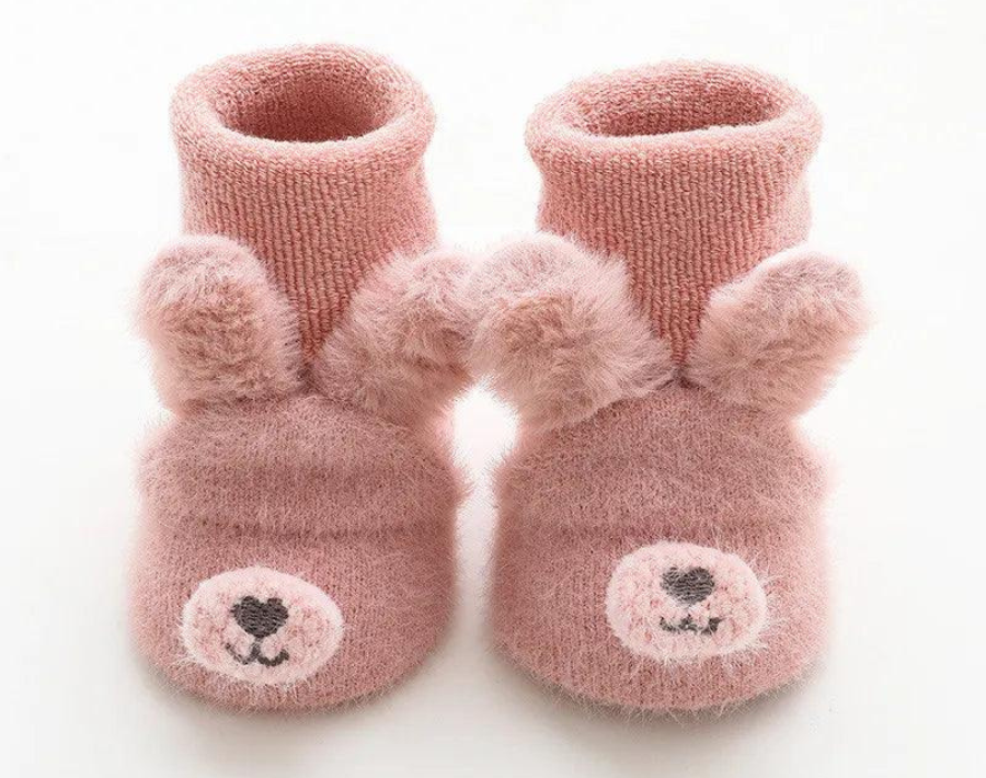 Mes chaussons doux Mini ours