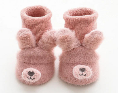 Mes chaussons doux Mini ours