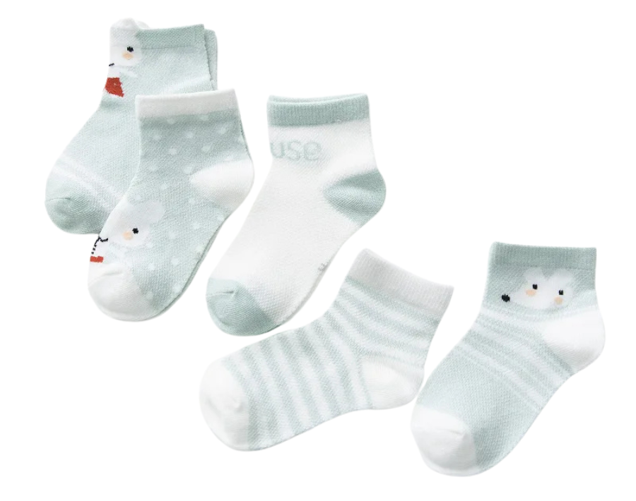 Lot de 5 paires de chaussette PetitsPasDouillets